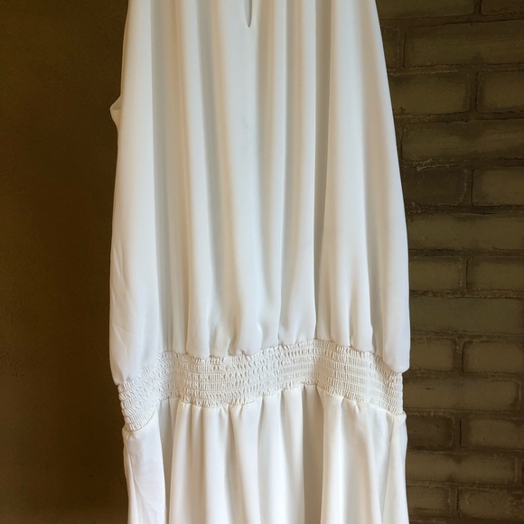 Revolve Amanda Uprichard Kimmie Dress in Ivory - Picture 5 of 10